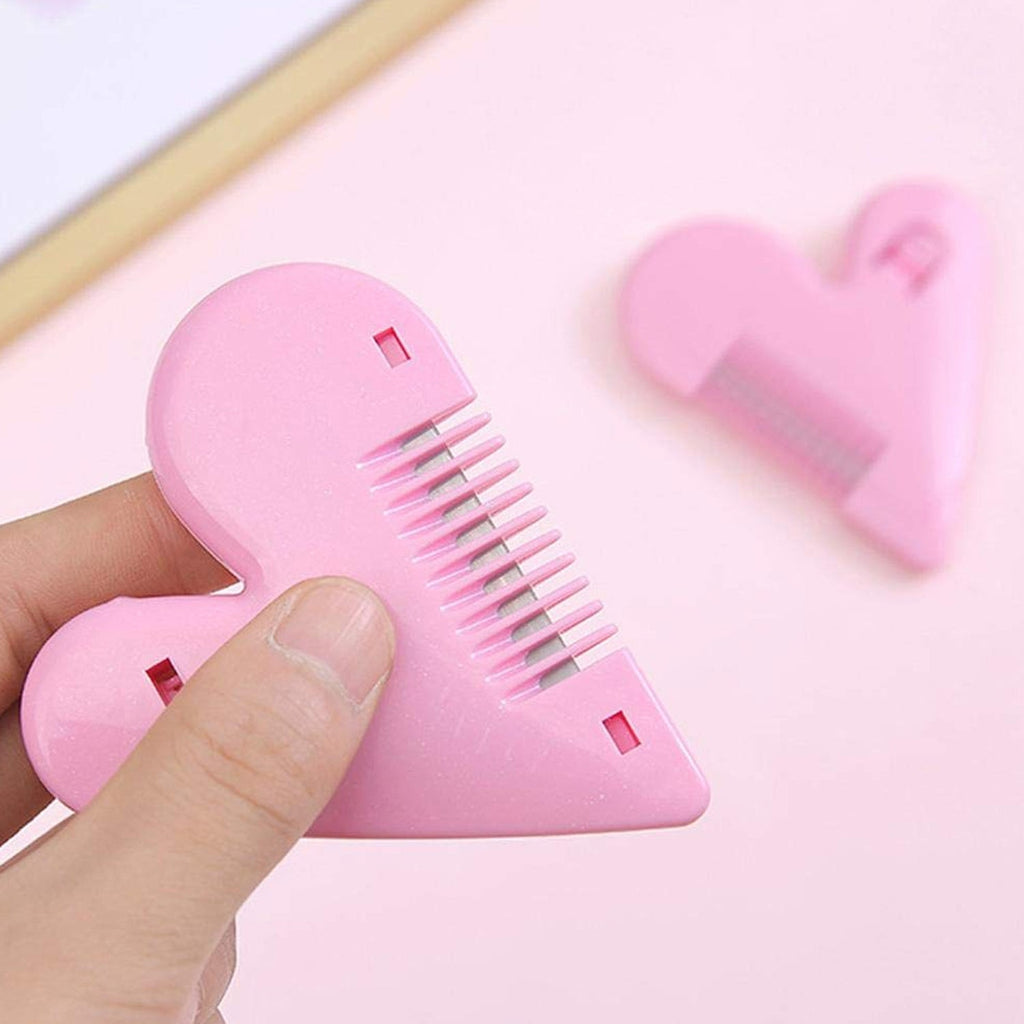 Heart Shape Hair Cutting Scissors Safe, Precise & Stylish for All - Detail View 6
