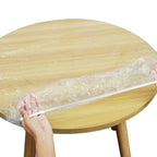 Elastic Table Cover Waterproof & Round | Tidy Table (10 Pcs) - Back View