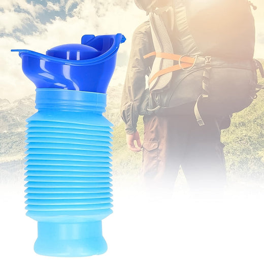 Foldable Portable Urinal Bottle – Leakproof 750ml Travel Potty