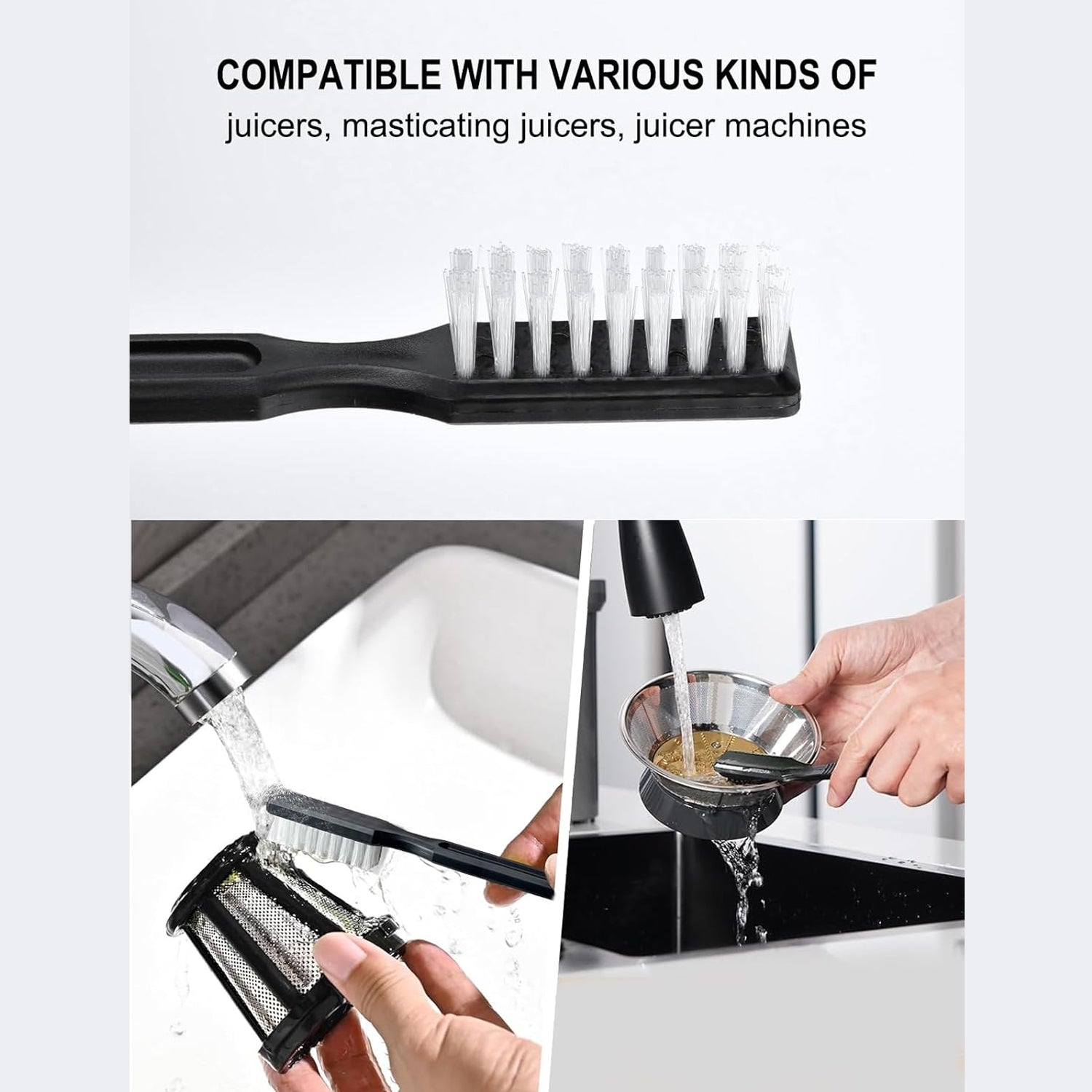 Multifunctional Cleaning Brush Versatile Kitchen Tool | Velvet Wipe - Detail View 7