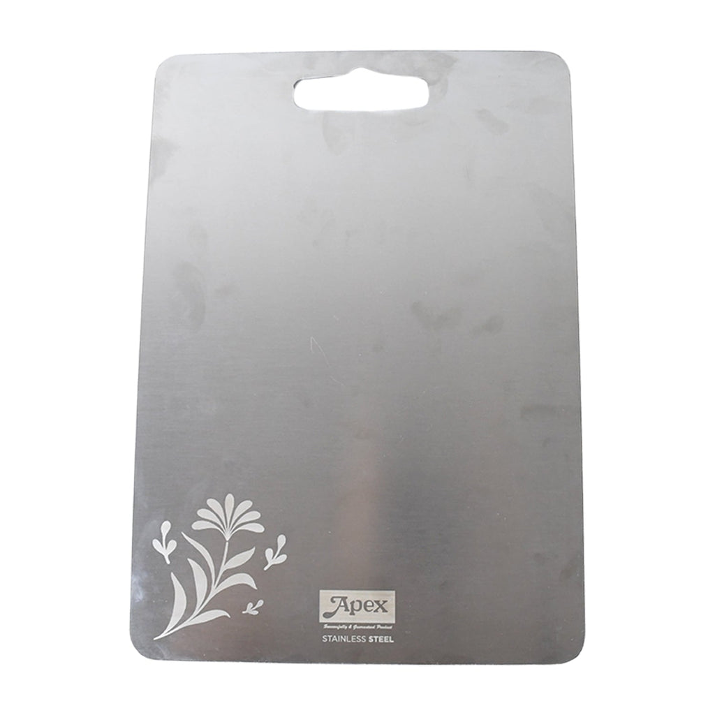 ALVENZA Stainless Steel Medium Chopping Board – Durable & Rust-Resistant