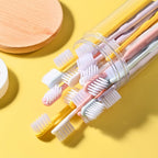 Soft Plastic Toothbrush Set – 20 Pcs with Travel Box | BrushedUp