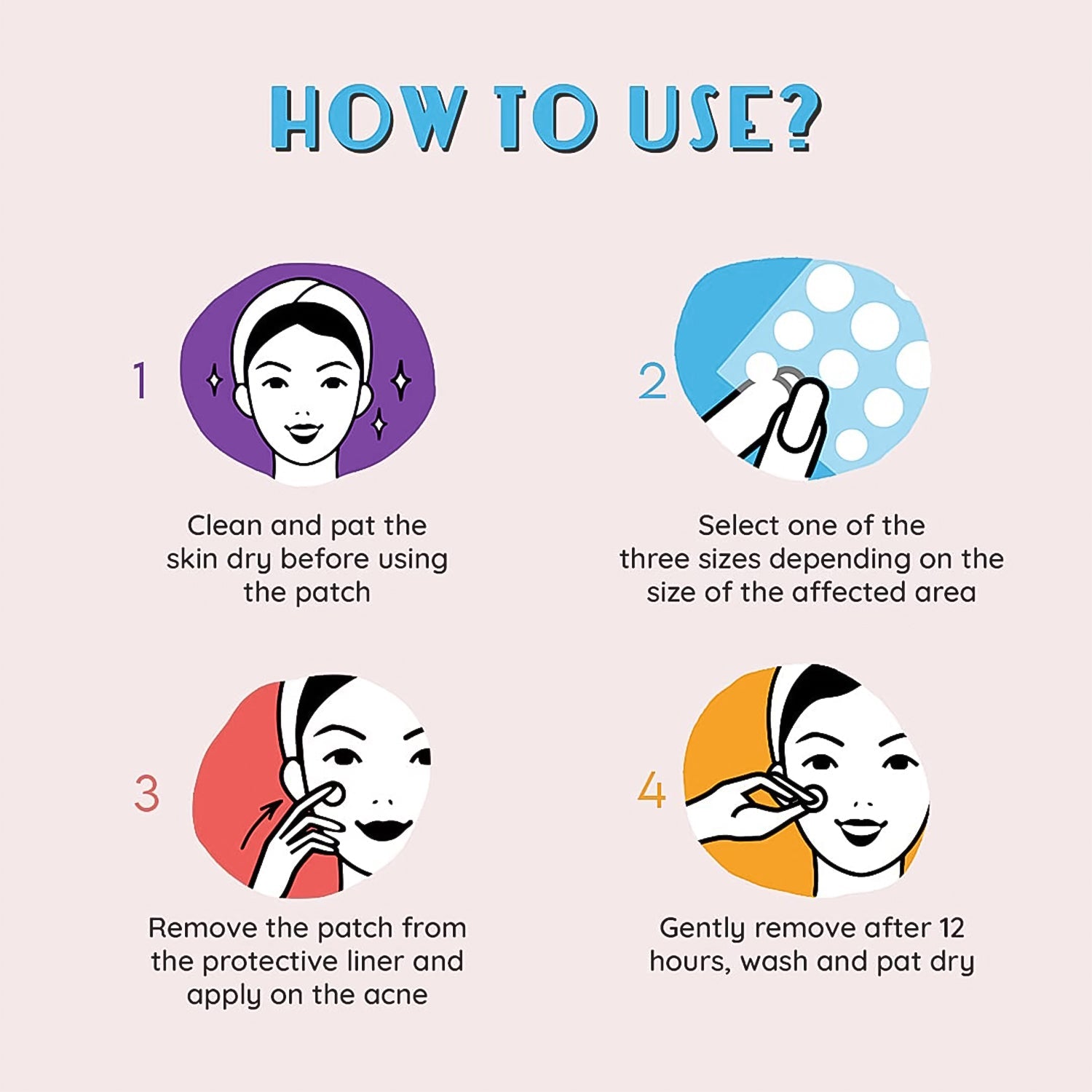 Pimple Patches Hydrocolloid & Tea Tree Oil for Acne | GlowForm - Detail View 6