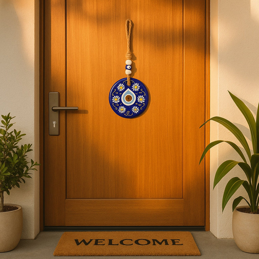 ALVENZA Evil Eye Wall Hanging – Positive Energy & Protection Charm