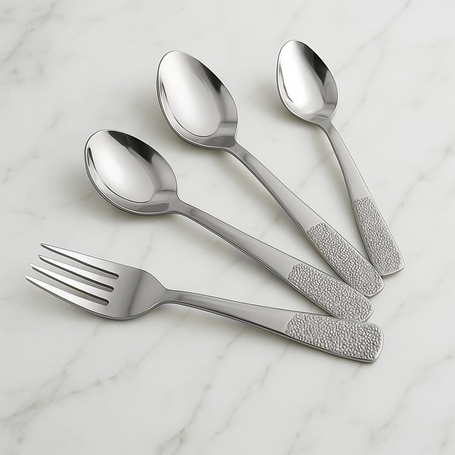 ALVENZA Stainless Steel Cutlery Set – Durable 24-Piece Dining Essentials
