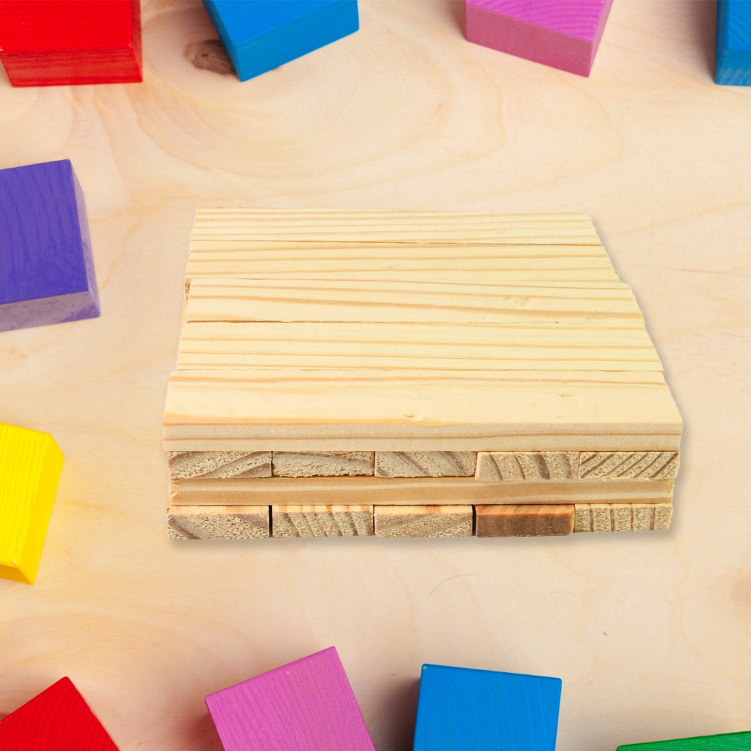 Wooden Pattern Puzzle Brain Game for Kids & Adults | Puzzle Vista - Detail View 6
