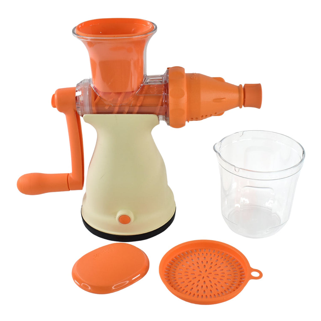 ALVENZA Manual Carrot Juicer – Heavy-Duty Vacuum Base for Easy Fresh Juice