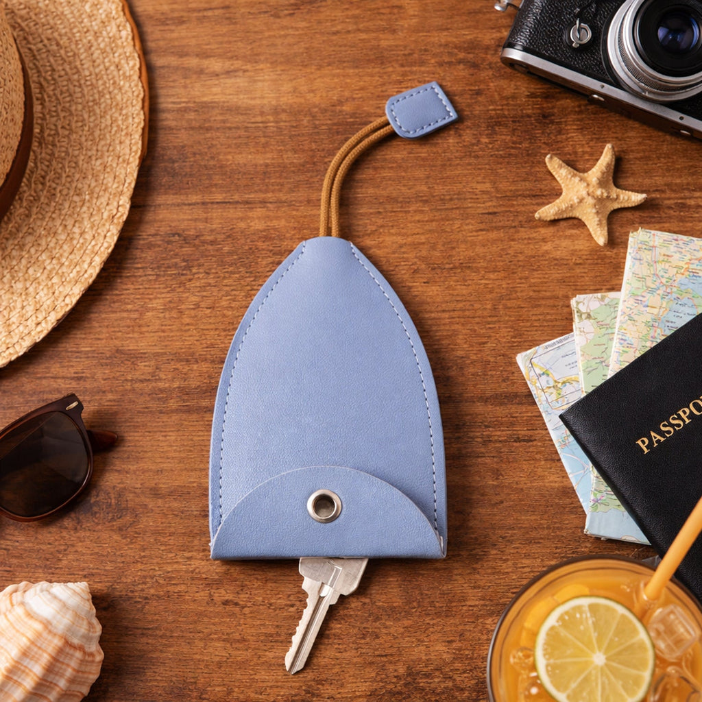 ALVENZA Compact Travel Keyholder Pouch – Stylish Protective Key Organizer