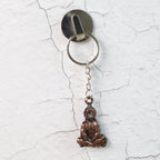 ALVENZA Hanuman Keychain Set – Durable Metal 2-Piece Mix Design