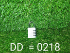ALVENZA 4-Digit Combination Padlock – Secure Portable Lock | Indo Glow