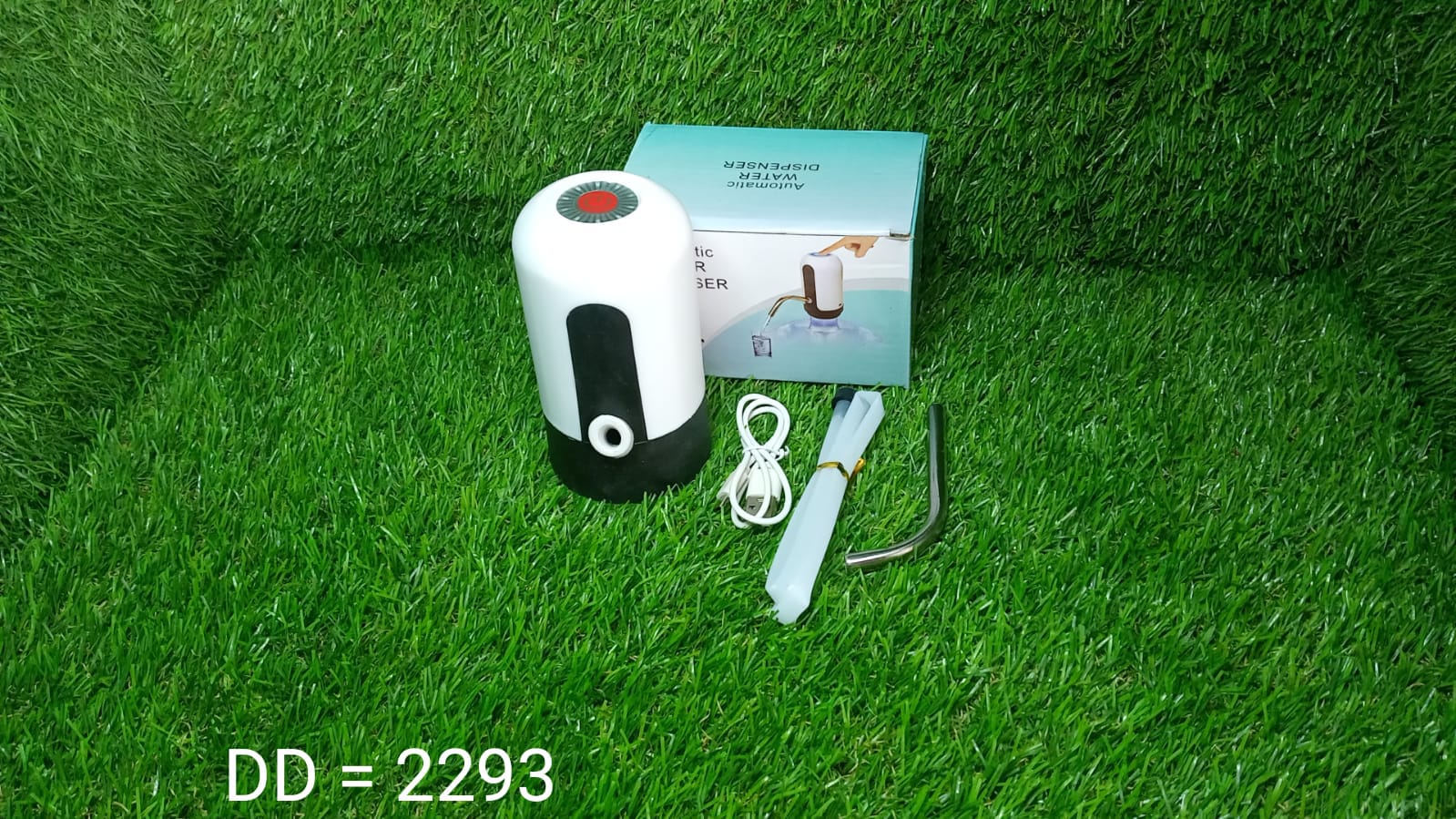 ALVENZA Automatic Water Pump – USB Rechargeable for 20L Bottles | Tidy Table