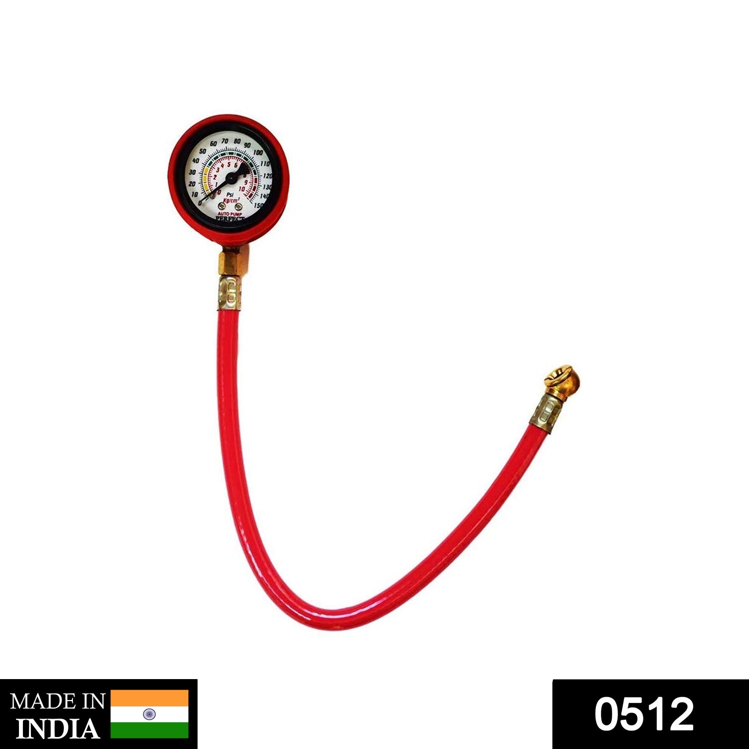 ALVENZA Tire Inflator Gauge – Heavy Duty Car Tyre Air Pressure | Carivox