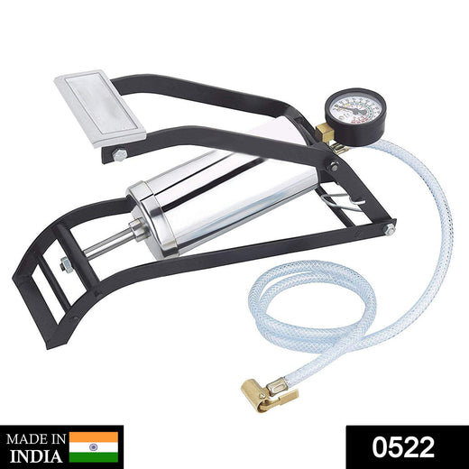 Steel Foot Pump – Heavy Duty Car & Bike Tire Inflator