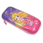 Cute Cartoon Pencil Case Durable Hard Shell with Zipper