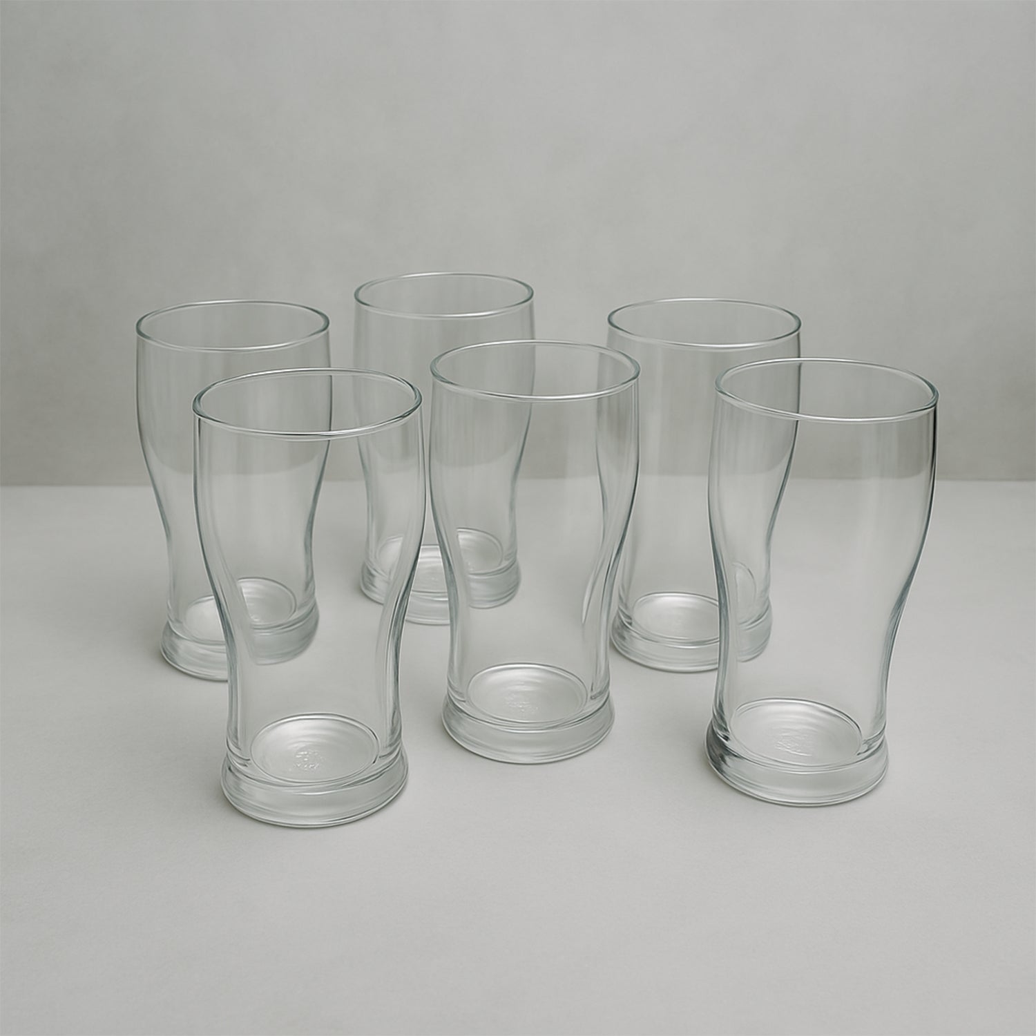 ALVENZA Unbreakable Pitcher Glass Set – Vista 350 ML, 6-Piece Durable Drinkware