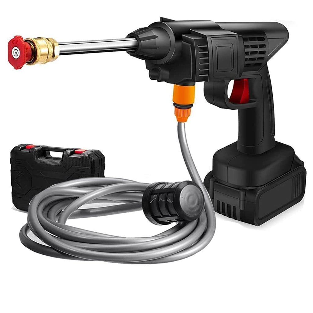 ALVENZA Cordless Car Pressure Washer – 48V Portable Cleaning Kit | Velvet Wheels