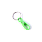 ALVENZA Mini Plastic Carabiner Keychain – Durable Clip for Keys & Bags
