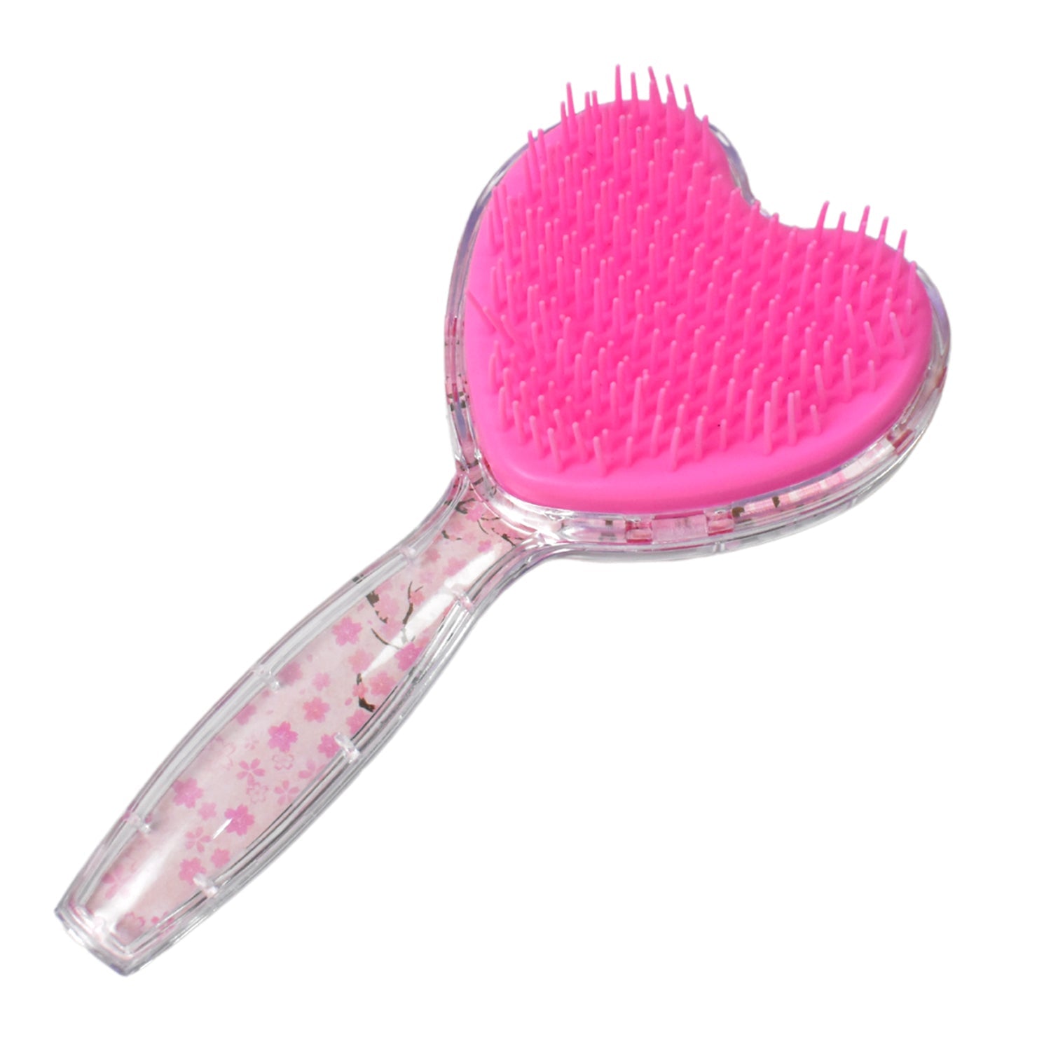 Heart Hair Brush Gentle Detangling & Scalp Massage | Calm & Curl - Detail View 5