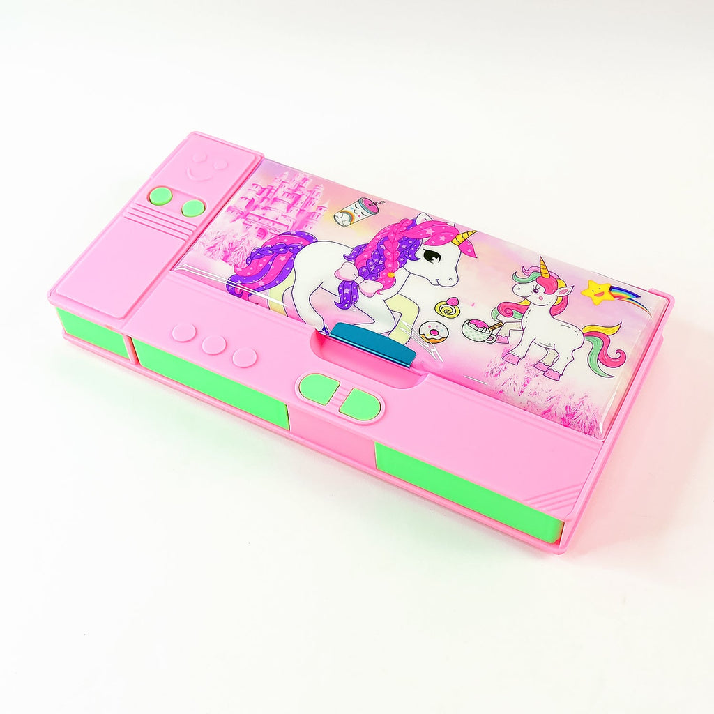 ALVENZA Jumbo Geometry Box – Multi-Compartment School Stationery | Writezo