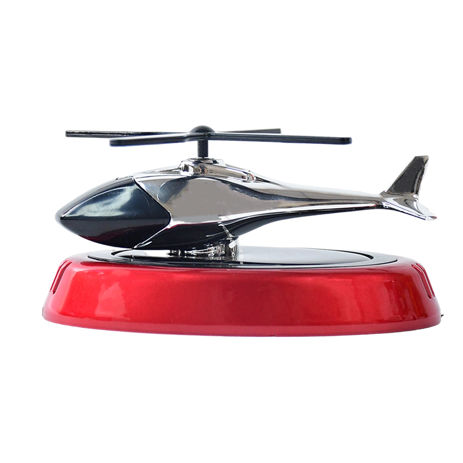 ALVENZA Solar Helicopter Car Air Freshener – Eco-Friendly Rotating Diffuser