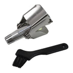 Nose Hair Clipper Stainless Steel Manual Trimmer | Calm & Curl - Detail View 5