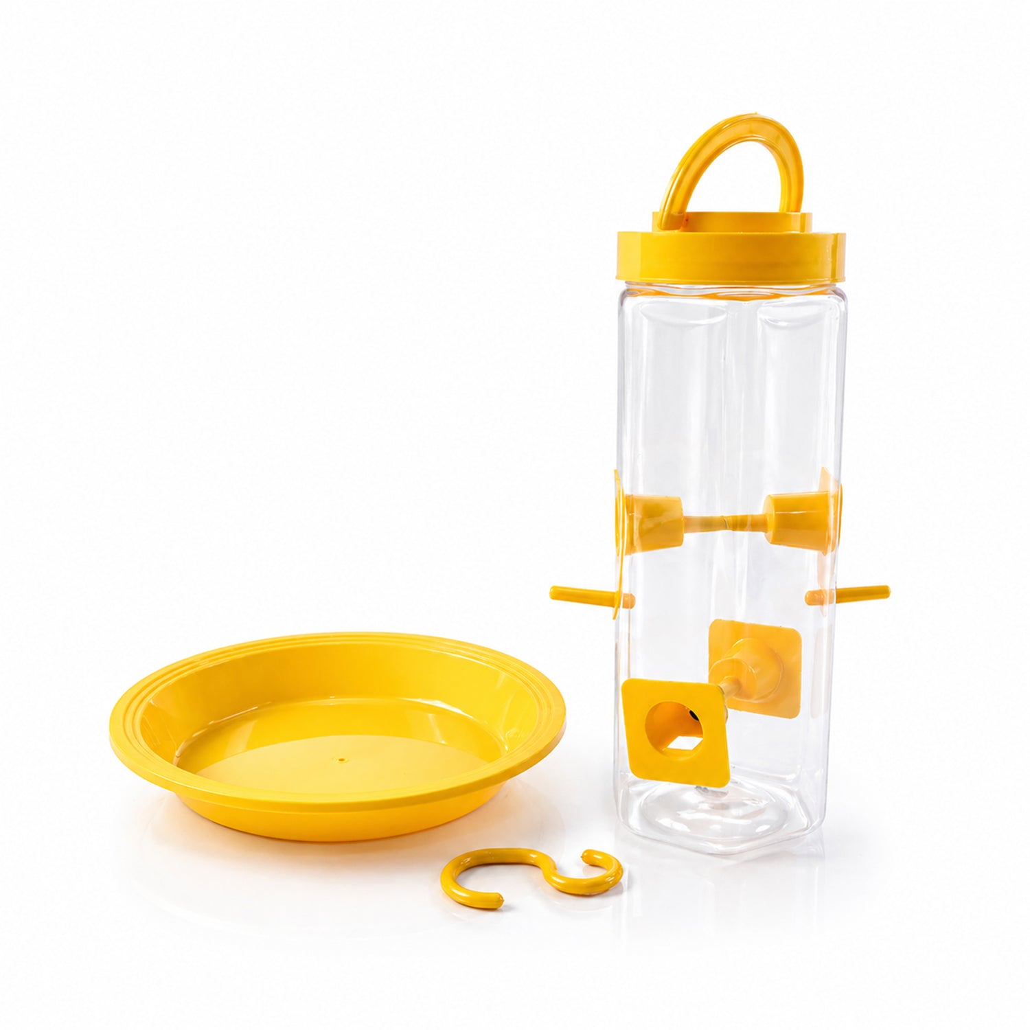 Hanging Bird Feeder Multi-Port Design for Garden & Balcony - Back View