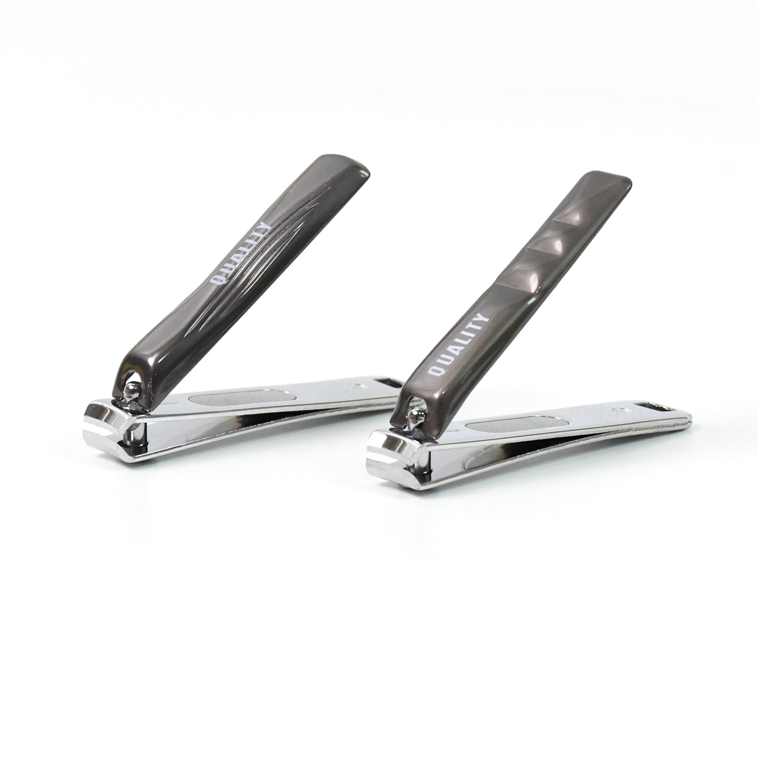 Stainless Steel Folding Large Nail Clippers Durable & Portable - Back View