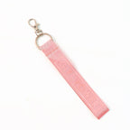 ALVENZA Girl Power Fabric Ribbon Keychain – Motivational & Durable Accessory