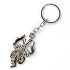 ALVENZA Mahakal Trishul Metal Keychain Set – Durable Devotional 2-Pc