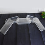 Plastic Lunch Box Set 3-Piece Square Storage | Konvex - Detail View 7