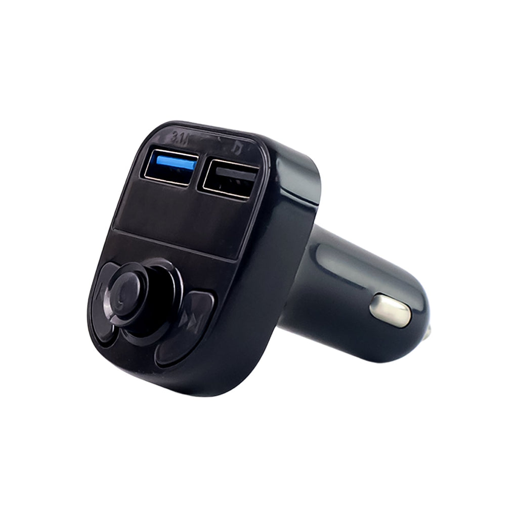 ALVENZA Car Bluetooth FM Transmitter – Dual USB Fast Charger | RaceVault