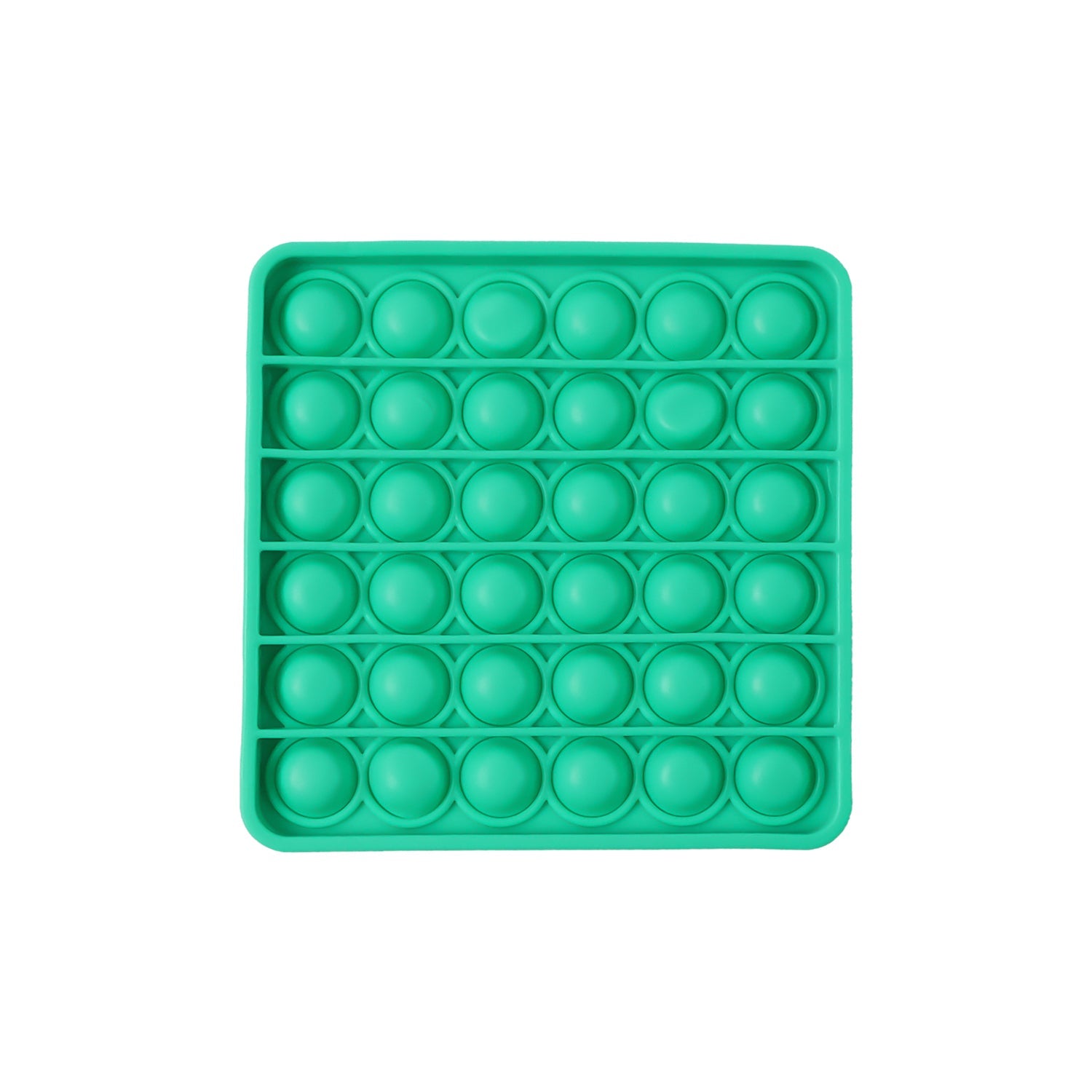 Stress Relief Silicone Pop It Fidget Toy Durable & Portable - Detail View 5