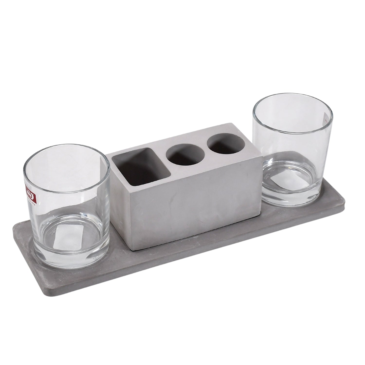 ALVENZA Wine Glass Holder Set – Elegant Marble & Lead-Free Glasses | Indo Glow