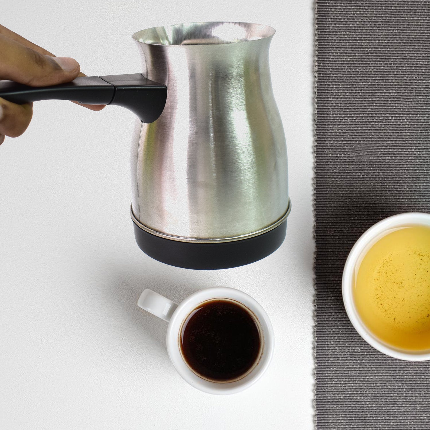 ALVENZA Electric Coffee Maker 800ml – Even Heating Kettle | Siplix