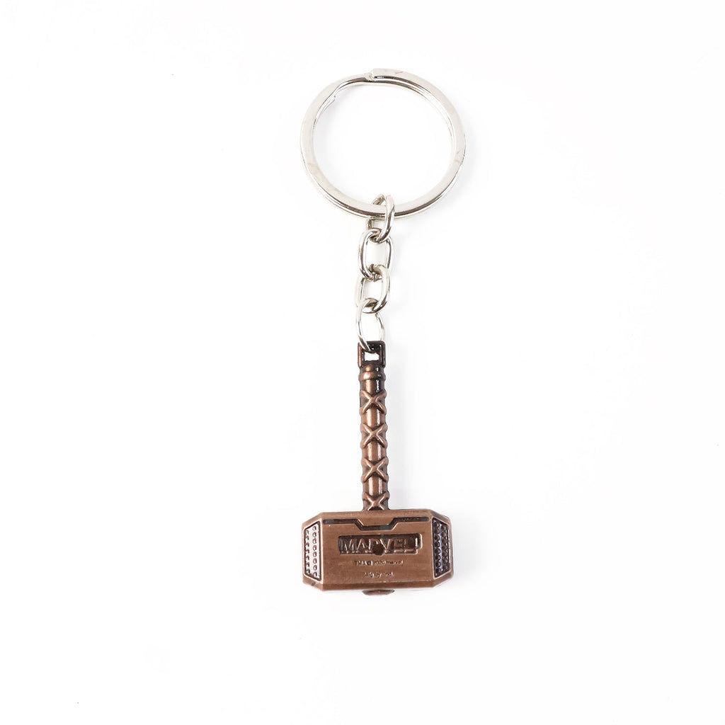 ALVENZA Metal Hammer Keychain – Durable Zinc Alloy Mini Keyring