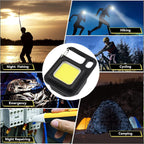 ALVENZA Keychain Flashlight – LED, Folding Bracket & Bottle Opener | DeoDap