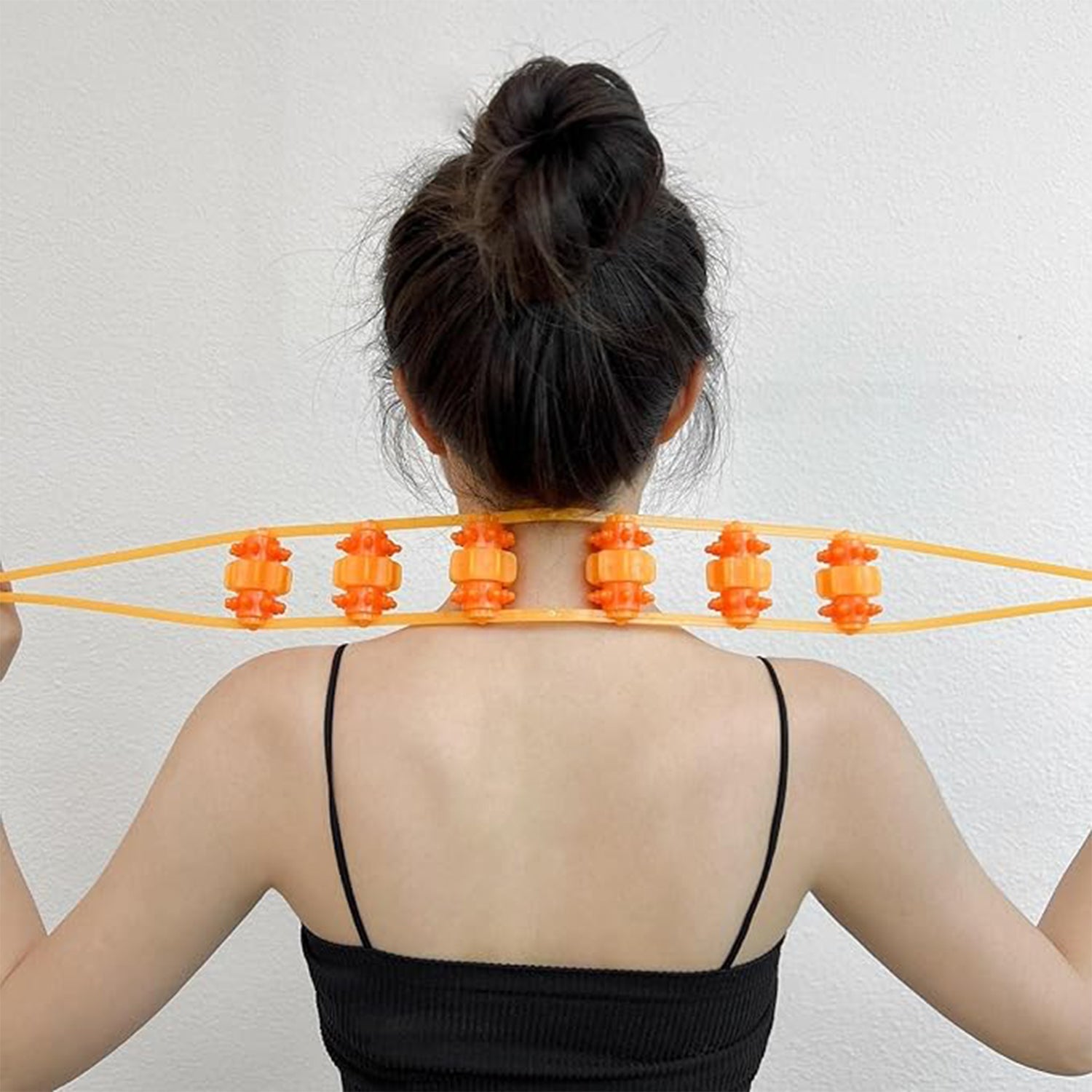 Back Massage Roller Rope Portable Pain Relief & Muscle Relaxation