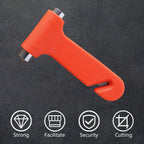ALVENZA Car Safety Hammer – Emergency Window Breaker & Cutter | Safora