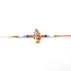 ALVENZA Shop Spiritual Rakhi with Lord Krishna Idol