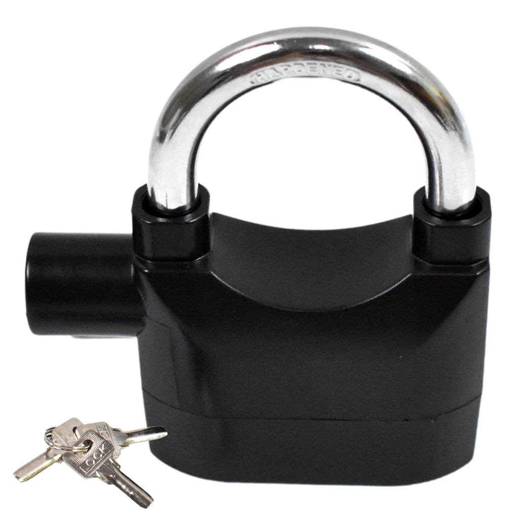 Siren Alarm Lock Waterproof Anti-Theft Padlock | VelvaBloom - Detail View 5