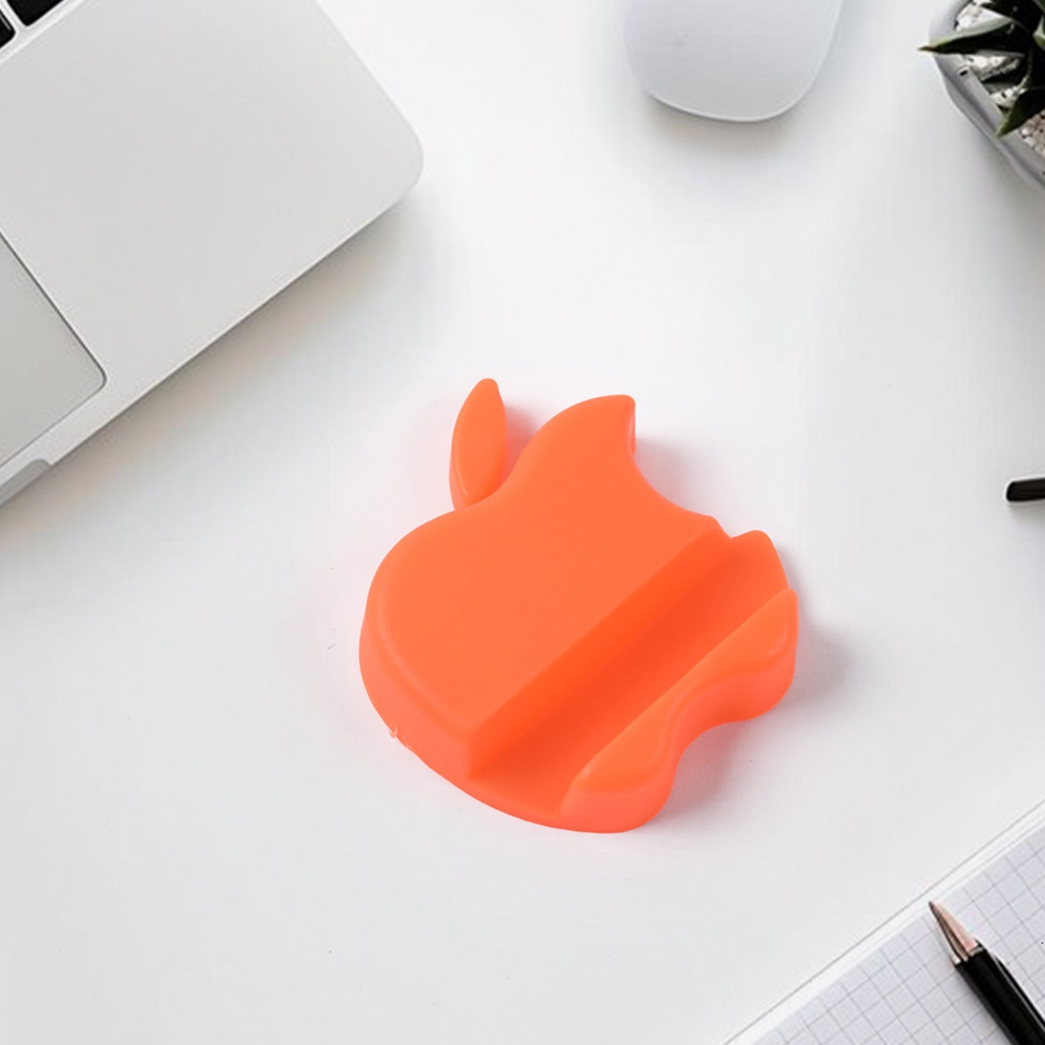 ALVENZA Apple-Shaped Mobile Phone Holder – Compact, Stylish Stand