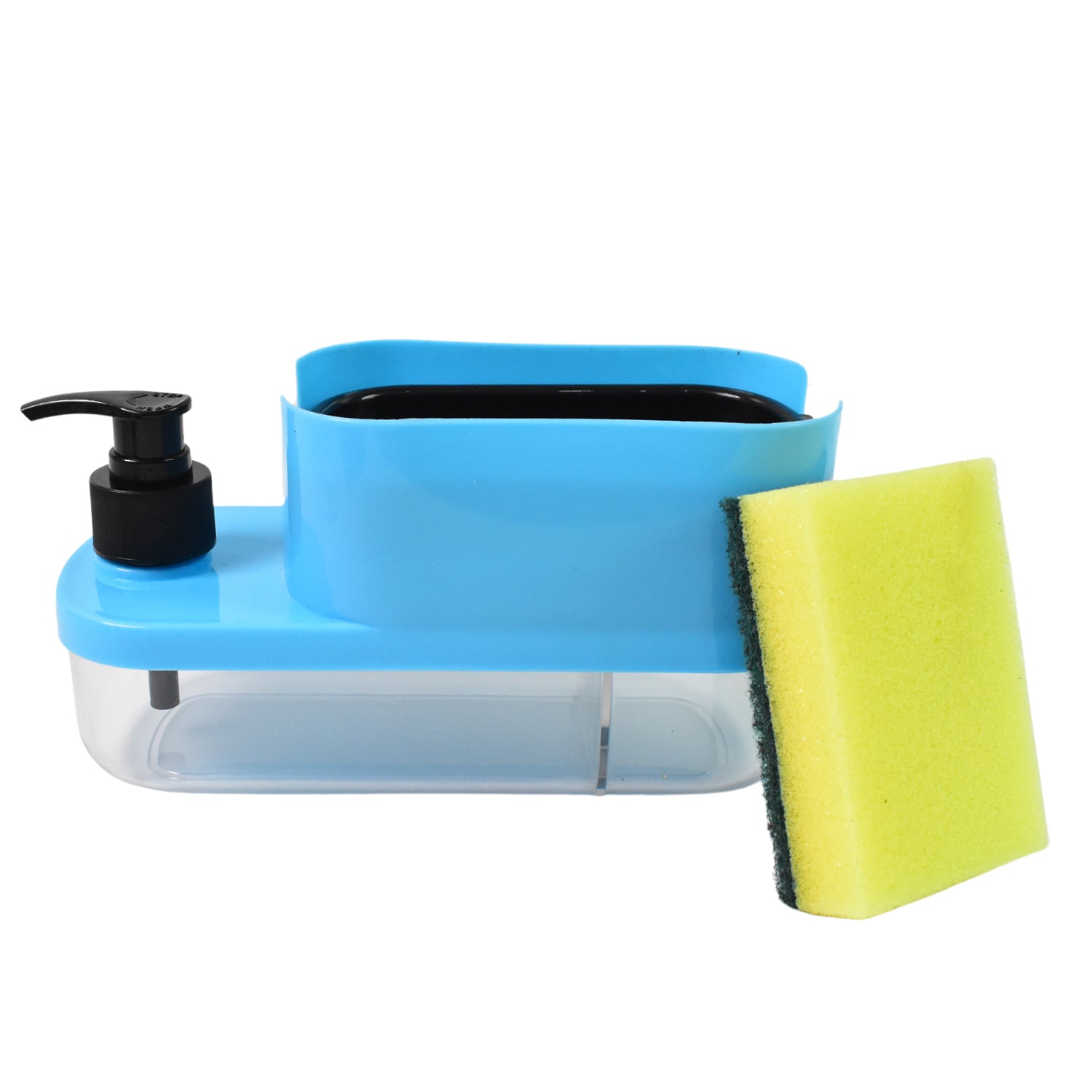 3-in-1 Soap Dispenser Kitchen & Bathroom Organizer | VelvetBubbles - Detail View 5