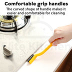 Mini Nylon Cleaning Brush Powerful Scrubbing for Home | Velvet Wipe - Detail View 6