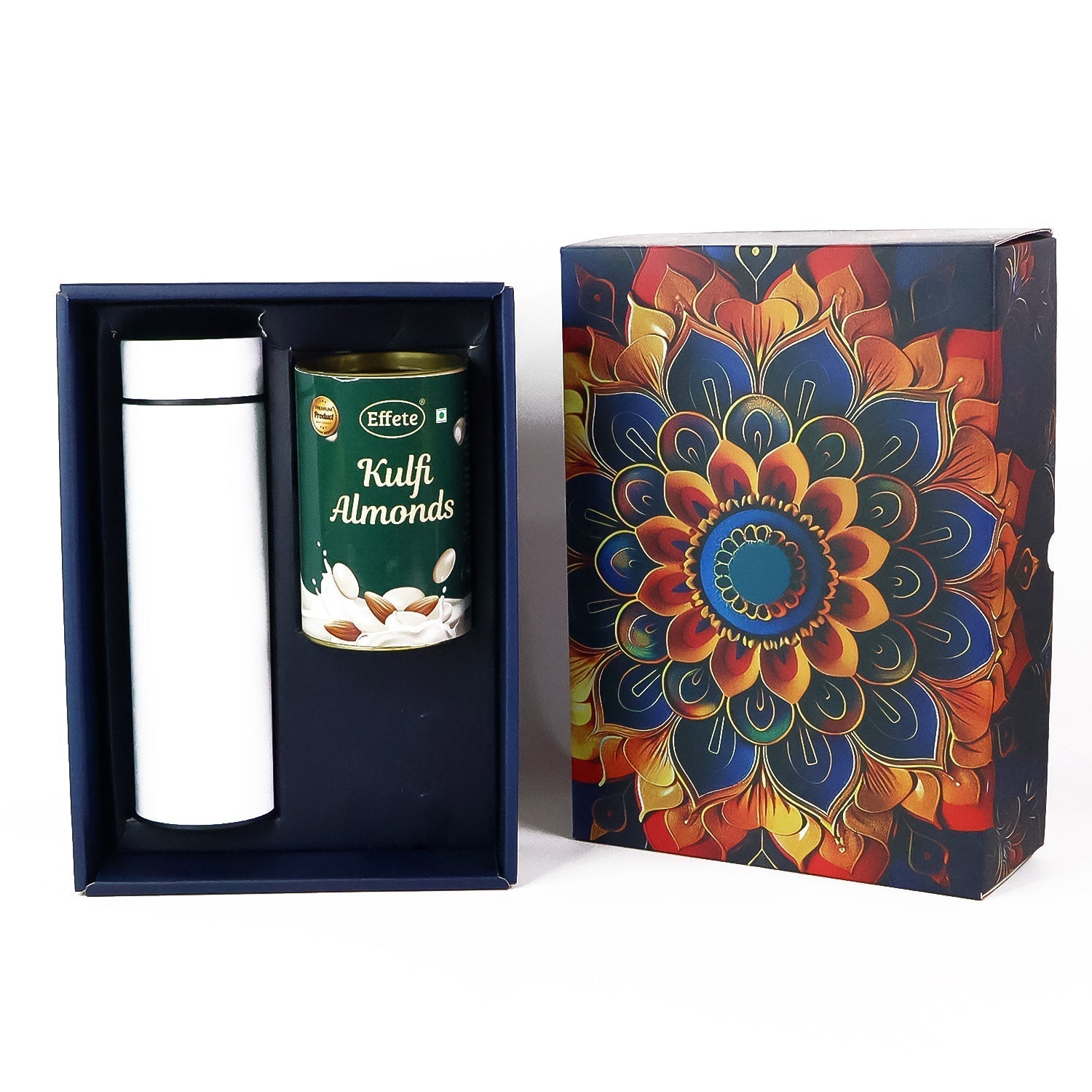 ALVENZA Personalized Stainless Steel Water Bottle Set – Festive Gift Box