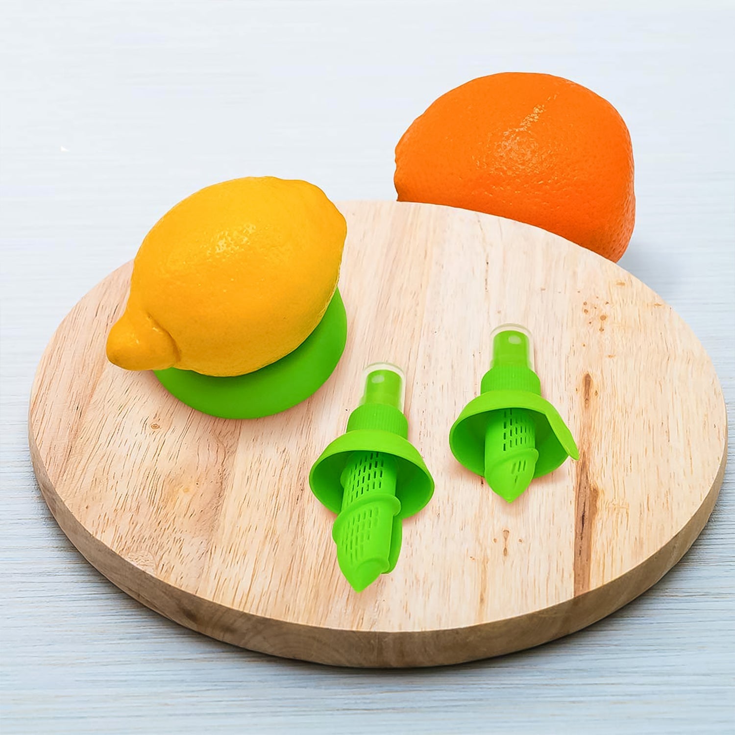 Citrus Sprayer 3-in-1 Lemon Lime Juicer Set | ChefAura - Back View