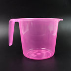 Bath Water Mug 1200ml Transparent Plastic for Bathroom | Bathora - Detail View 6
