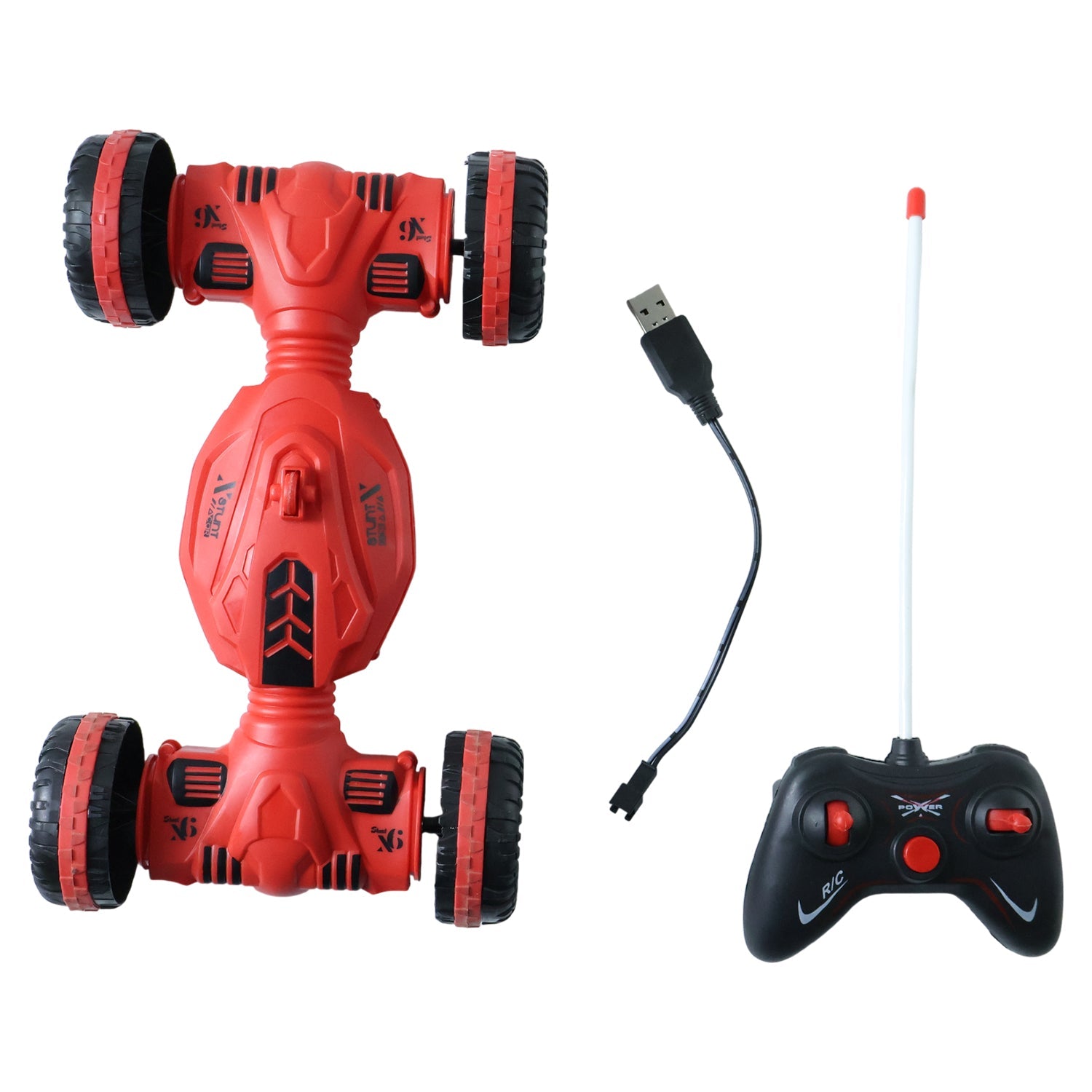 ALVENZA Remote Control Stunt Car – One-Key Deformation & 360° Spin