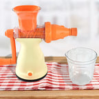 ALVENZA Manual Carrot Juicer – Heavy-Duty Vacuum Base for Easy Fresh Juice