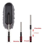ALVENZA Car Duster – Retractable Handle Microfiber | Velvet Wheels
