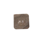 Adhesive Plastic Wall Hook Strong Hold & Easy Installation - Back View